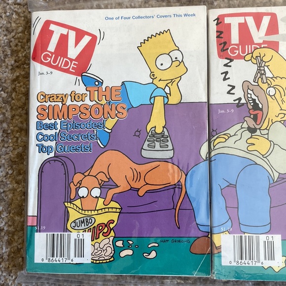 TV Guide The Simpsons Collector’s Covers - Picture 5 of 12